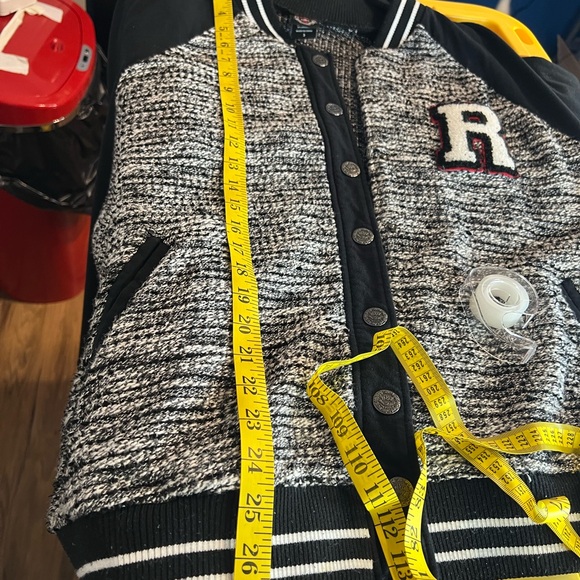 Rebel Wilson Torrid Collection letterman’s sweater 3XL Great USED Cond - Picture 10 of 11